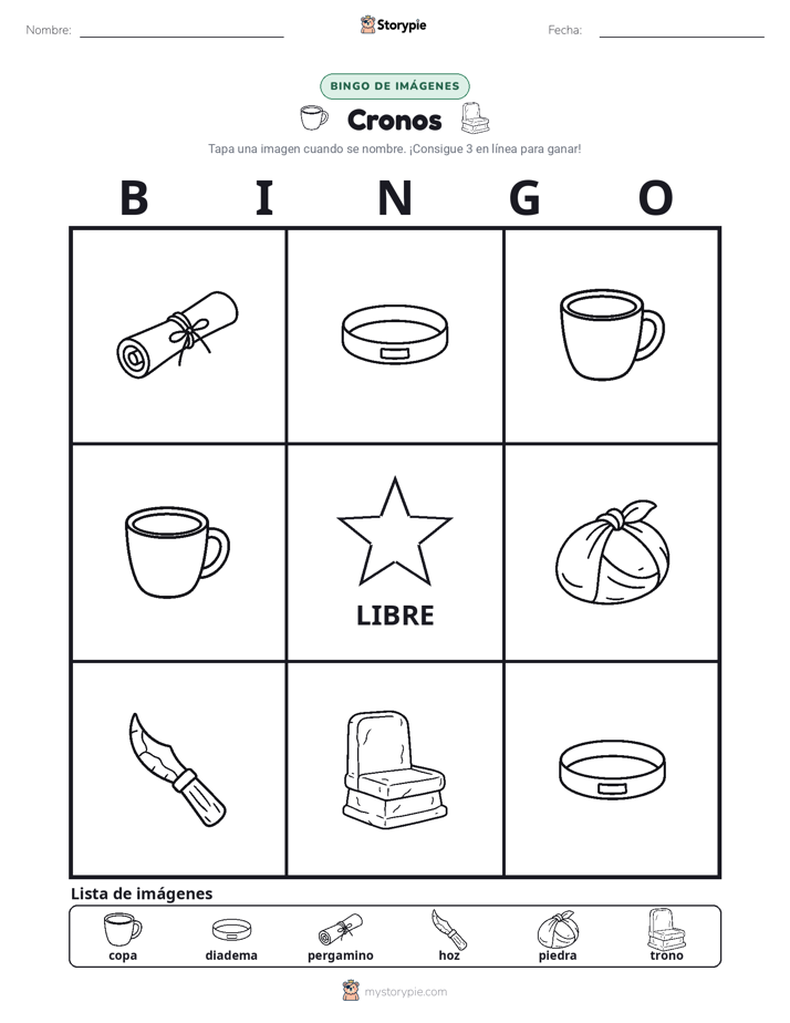 Bingo de Imágenes