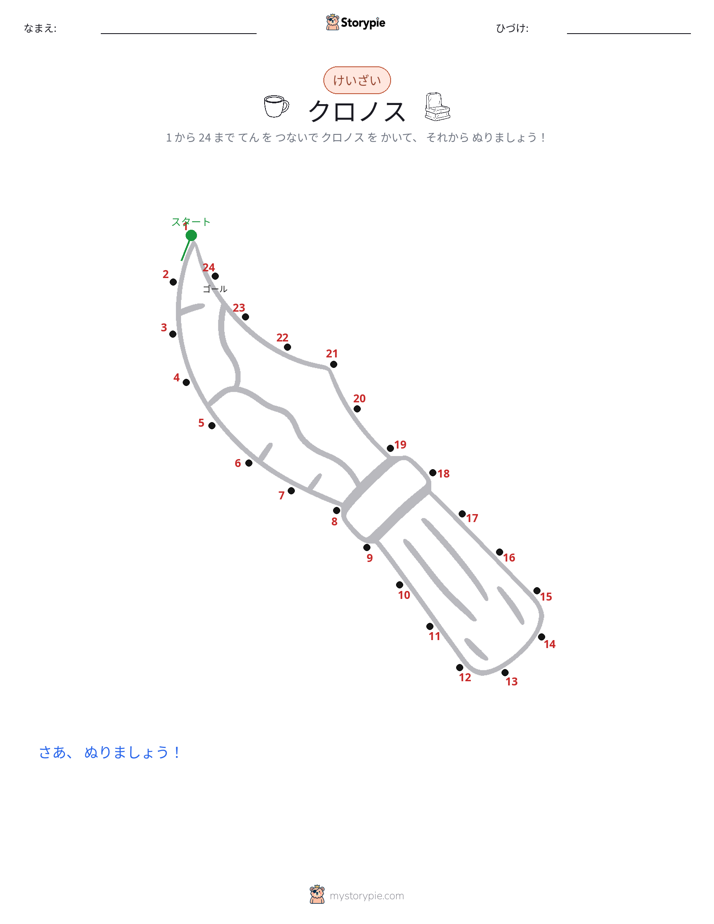 点つなぎ
