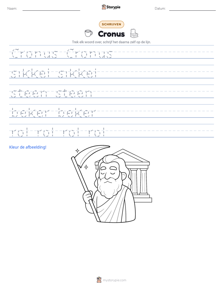 Schrijf Oefening