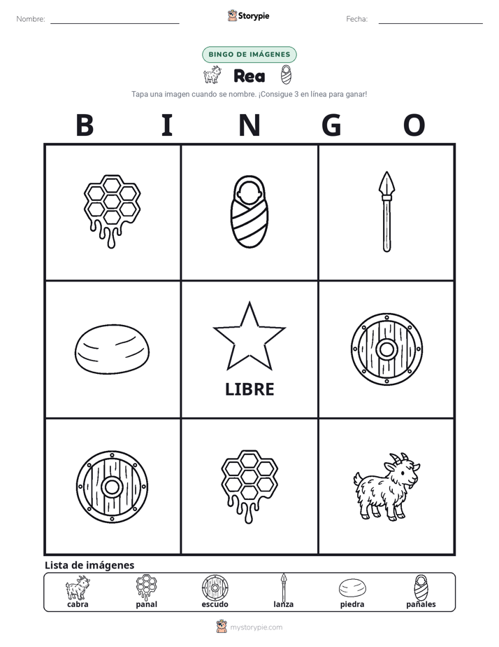 Bingo de Imágenes