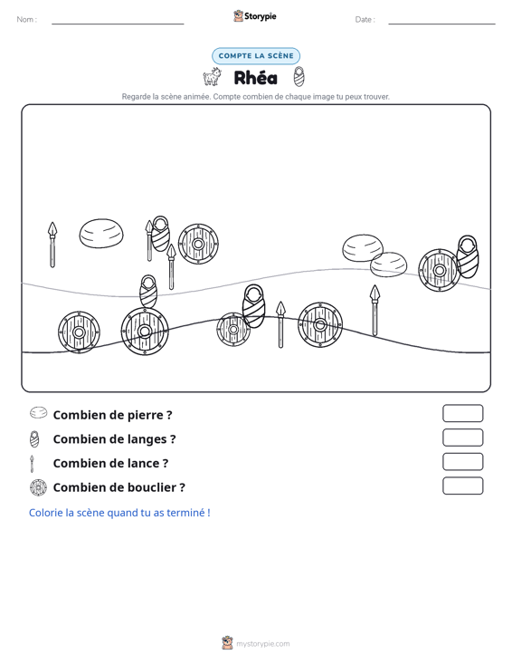 Scène de Comptage