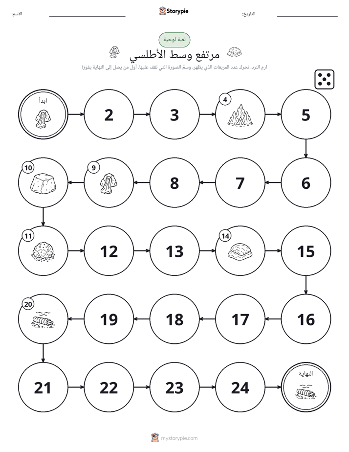 لعبة لف و تحرك