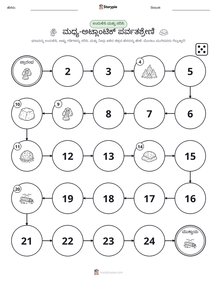 ರೋಲ್ & ಚಲನೆ ಆಟ