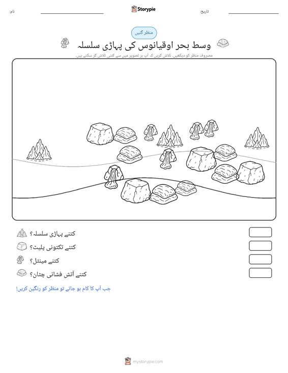 گنتی کا منظر