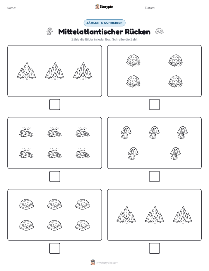 Zählen & Schreiben