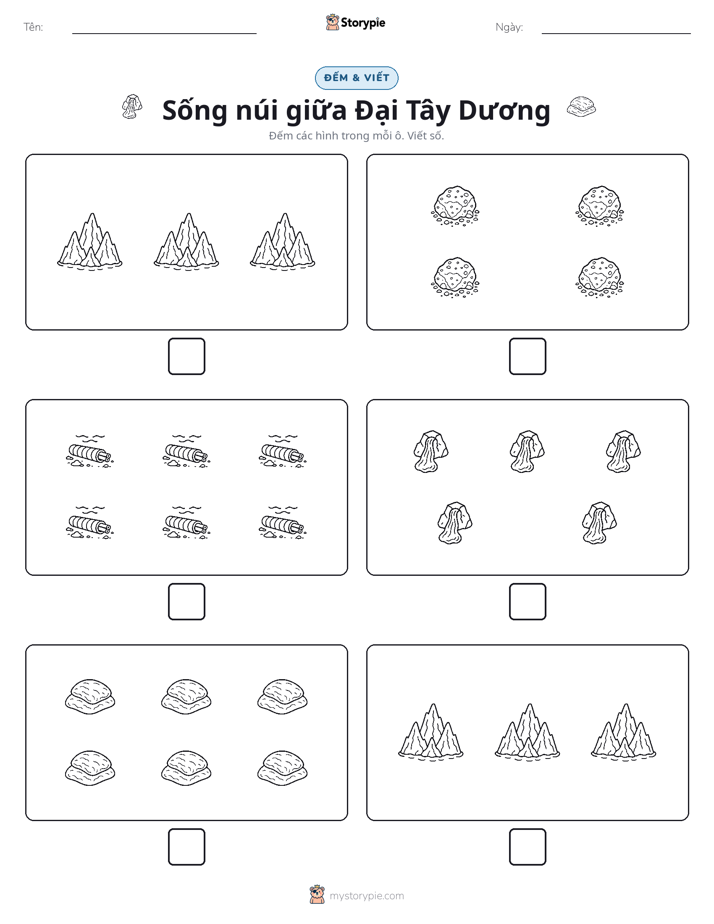 Đếm & Viết