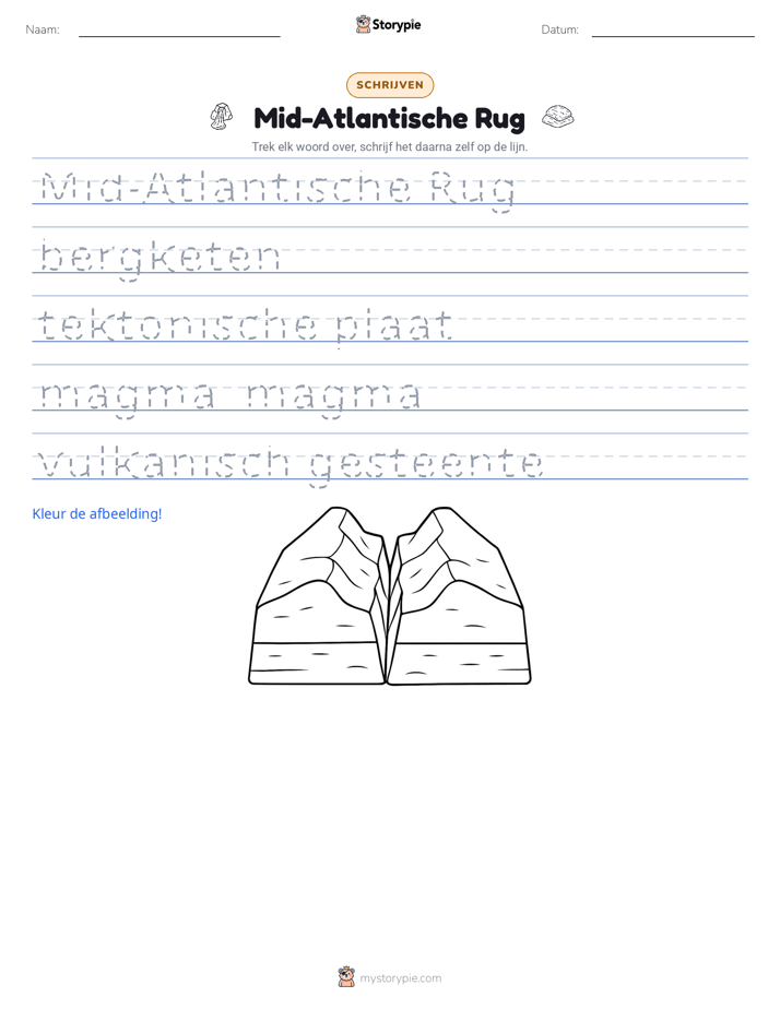 Schrijf Oefening