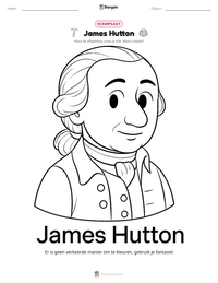 James Hutton afdrukbare werkblad voorbeeld
