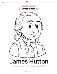 Podgląd drukowalnego arkusza ćwiczeń James Hutton