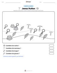 Aperçu de la feuille de travail imprimable James Hutton