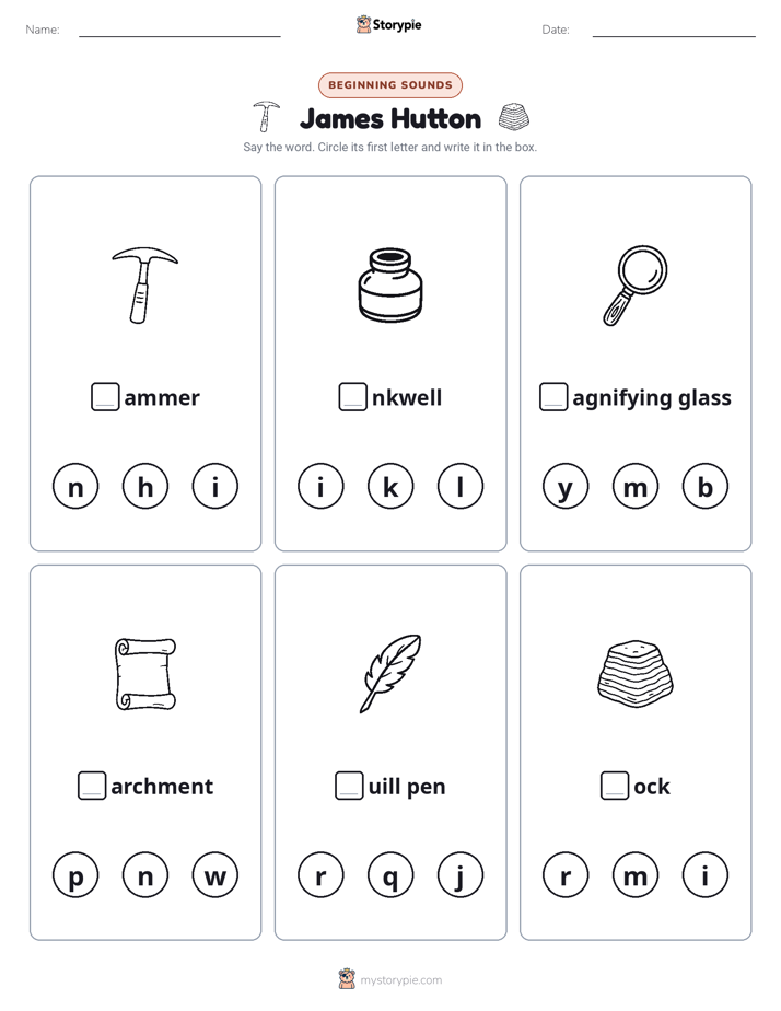 Beginning Sounds