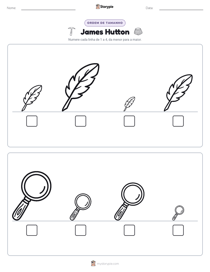 Ordem de Tamanho