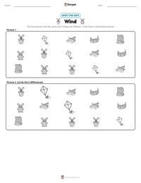 Wind printable worksheet preview