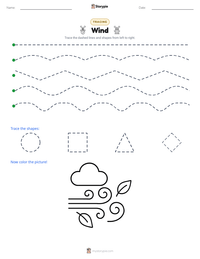 Wind printable worksheet preview