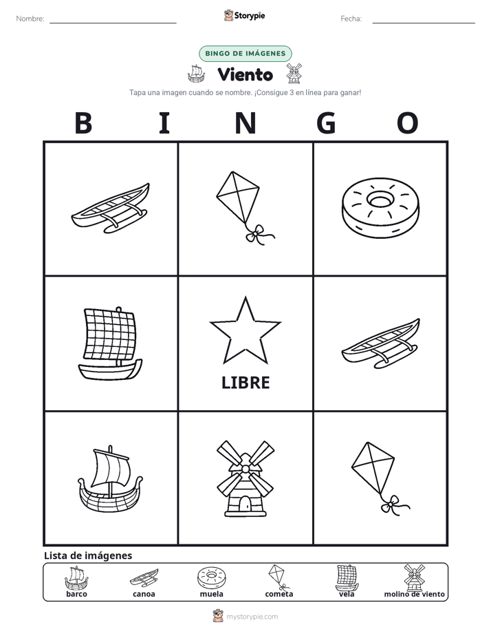 Bingo de Imágenes