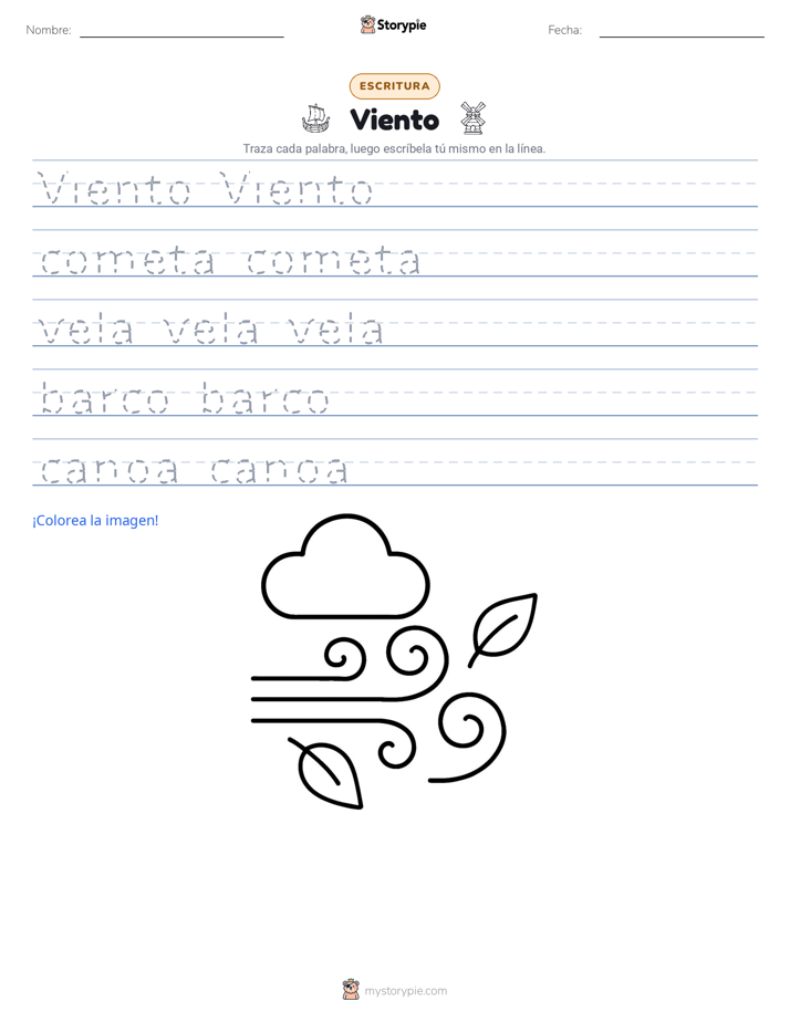 Práctica de Escritura