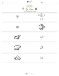 دریائے نیل پرنٹ کرنے کے قابل ورکشیٹ کا پیش نظارہ