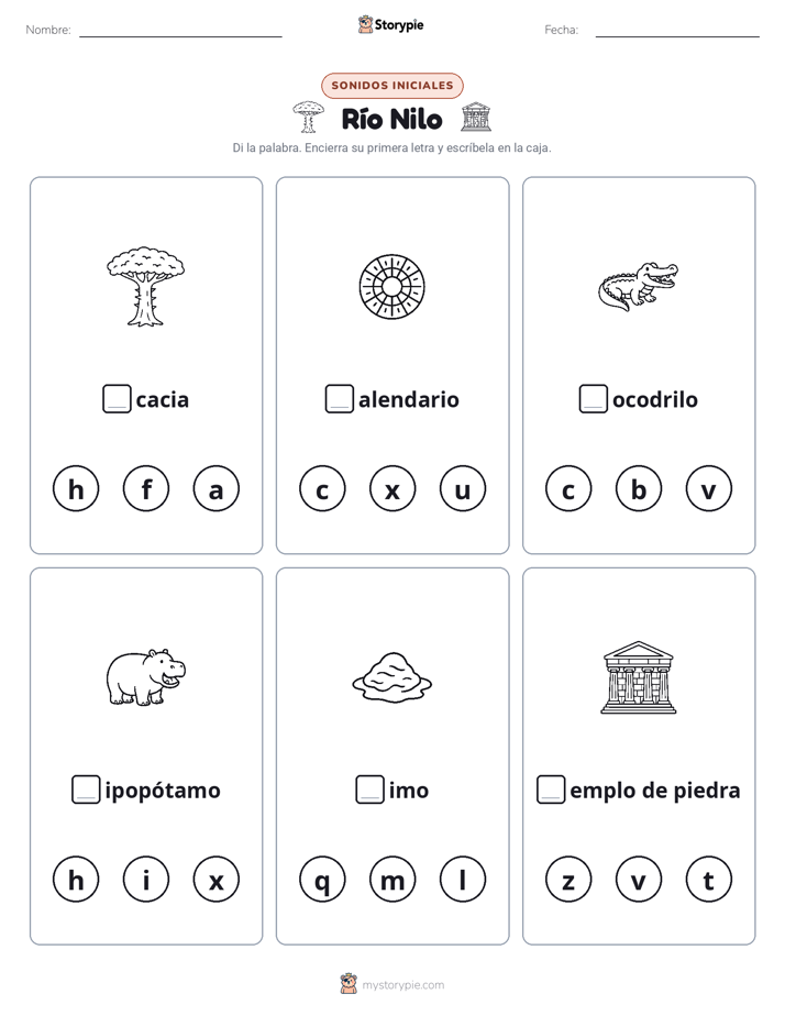 Sonidos Iniciales