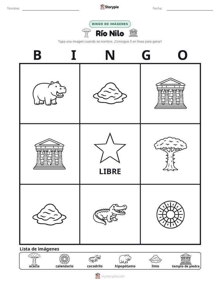 Bingo de Imágenes