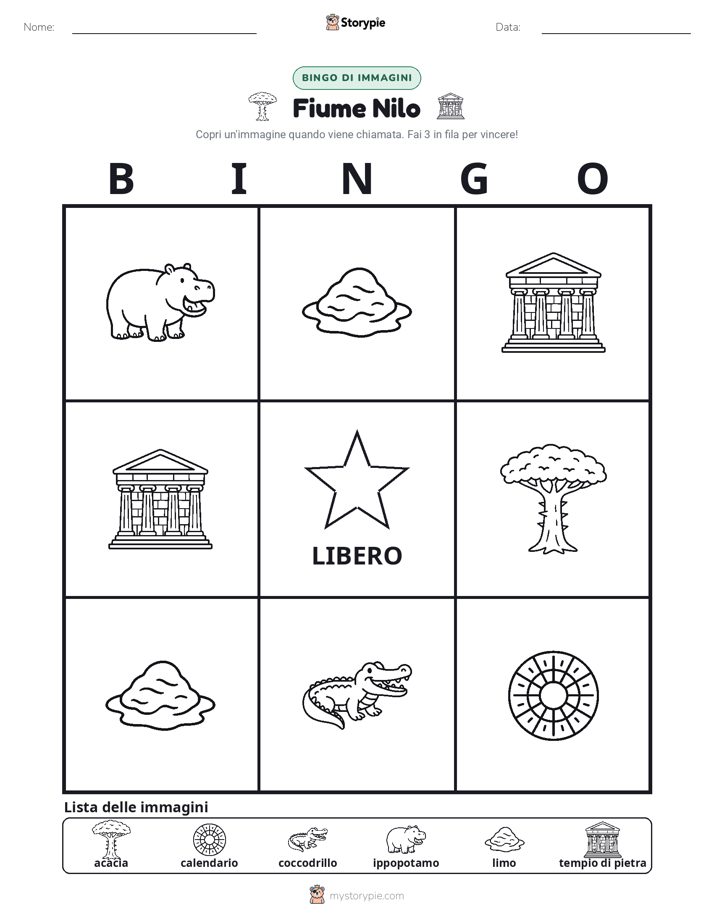 Bingo delle Immagini