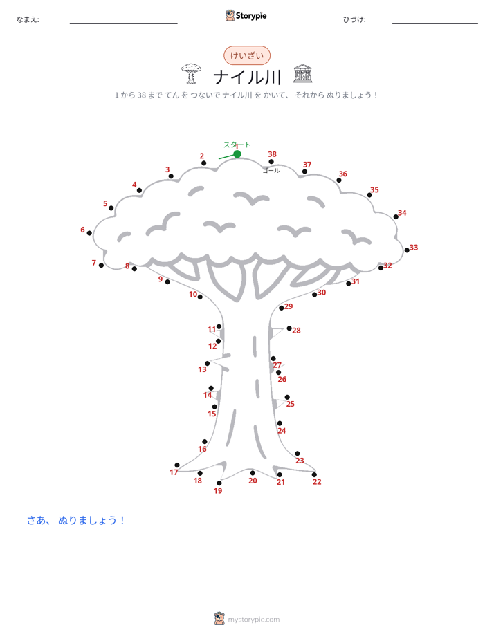 点つなぎ