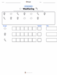 Weather printable worksheet preview