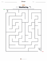 Weather printable worksheet preview