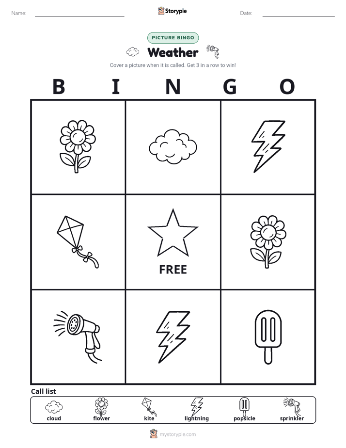 Picture Bingo