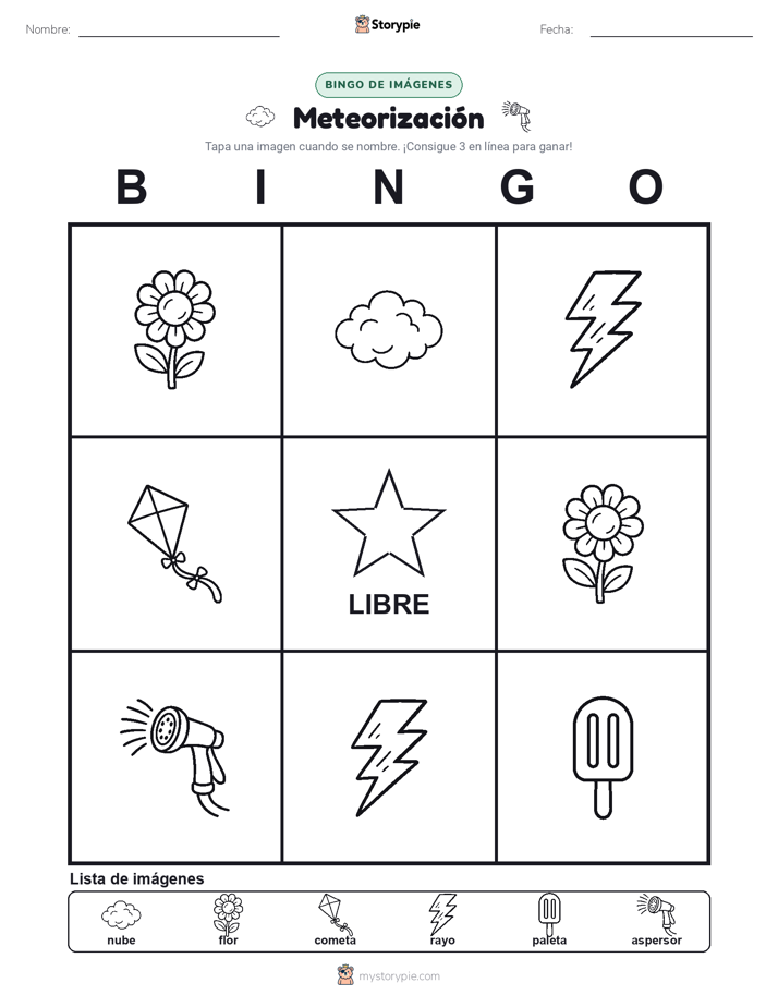 Bingo de Imágenes