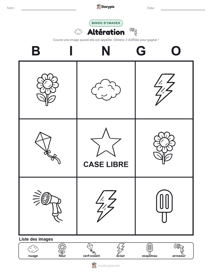 Bingo d'Images