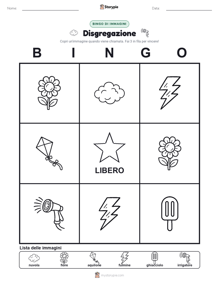 Bingo delle Immagini