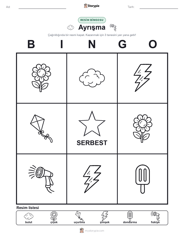 Resim Bingo