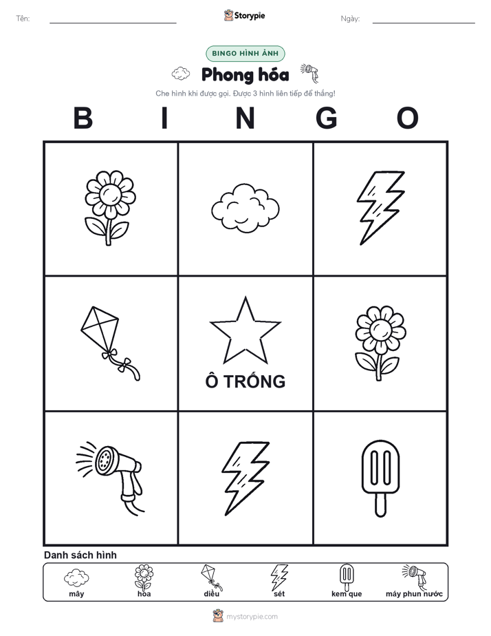 Bingo Hình Ảnh
