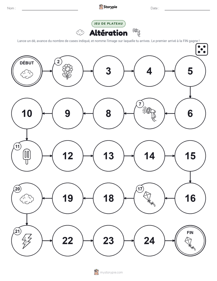 Jeu de Rouler & Avancer