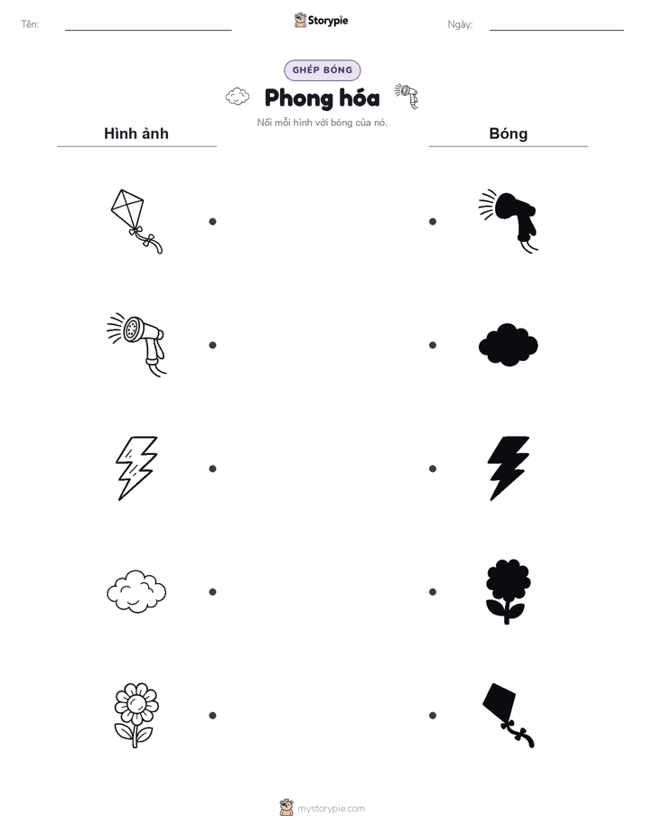 Ghép Hình Bóng