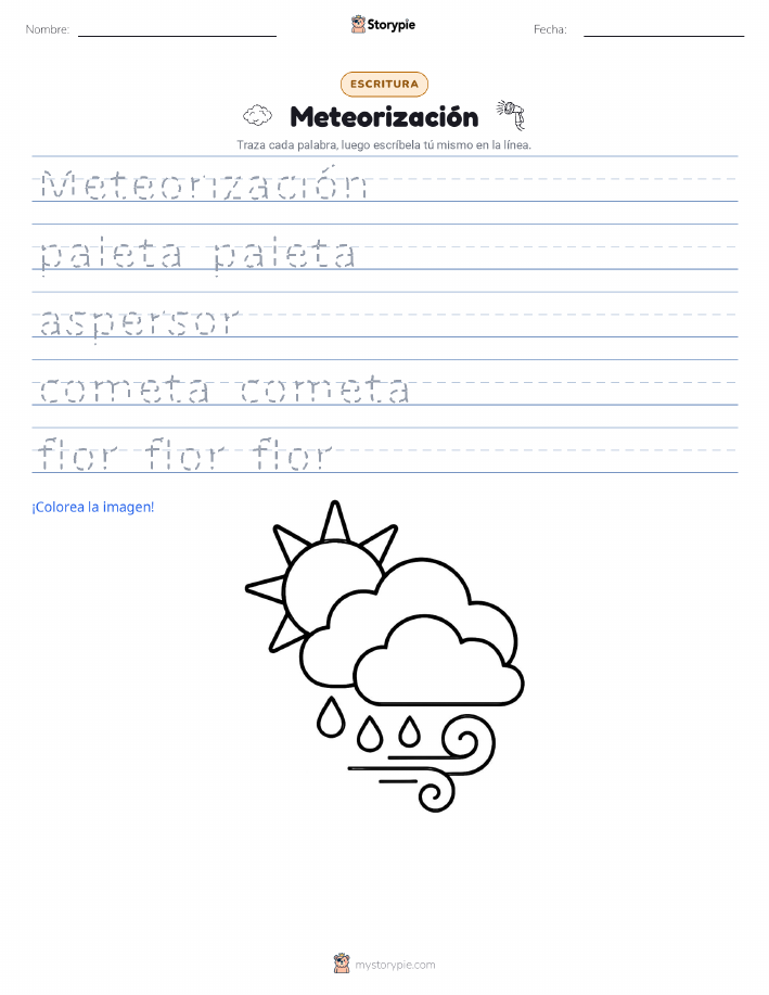 Práctica de Escritura