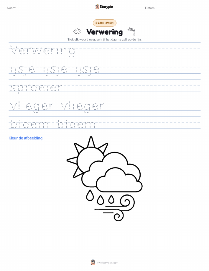 Schrijf Oefening
