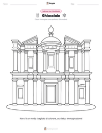 Anteprima della scheda stampabile di Ghiacciaio