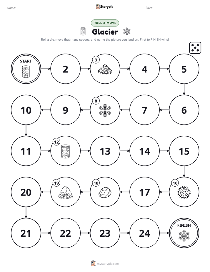 Roll & Move Game