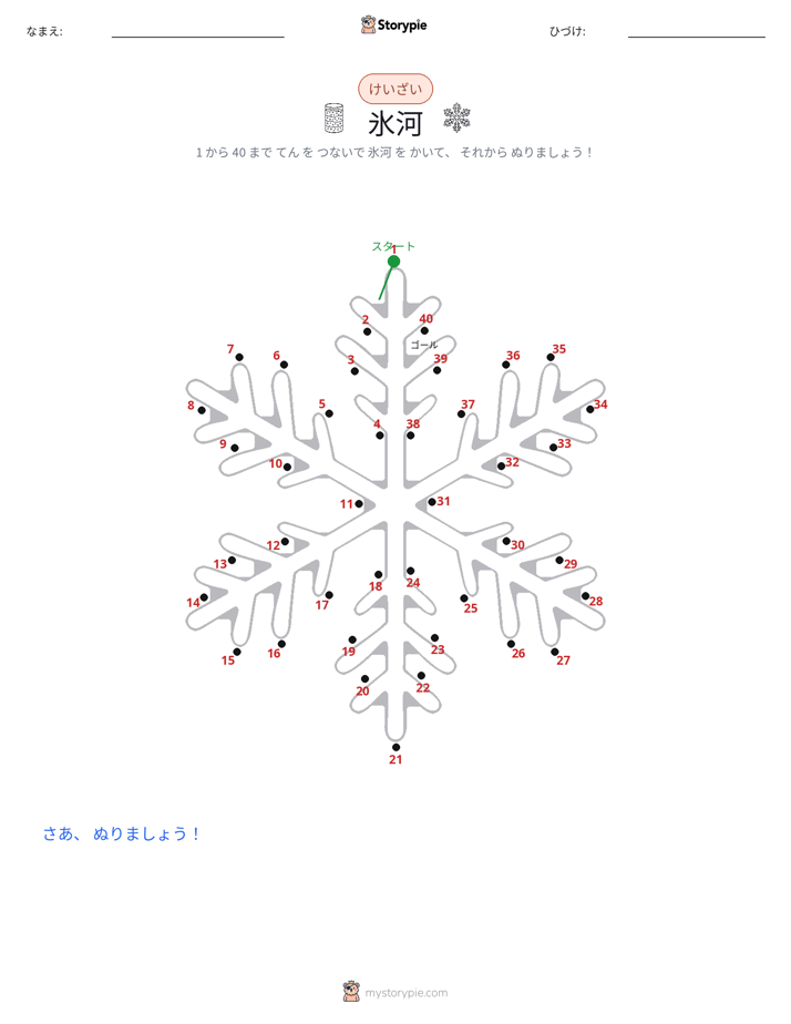 点つなぎ