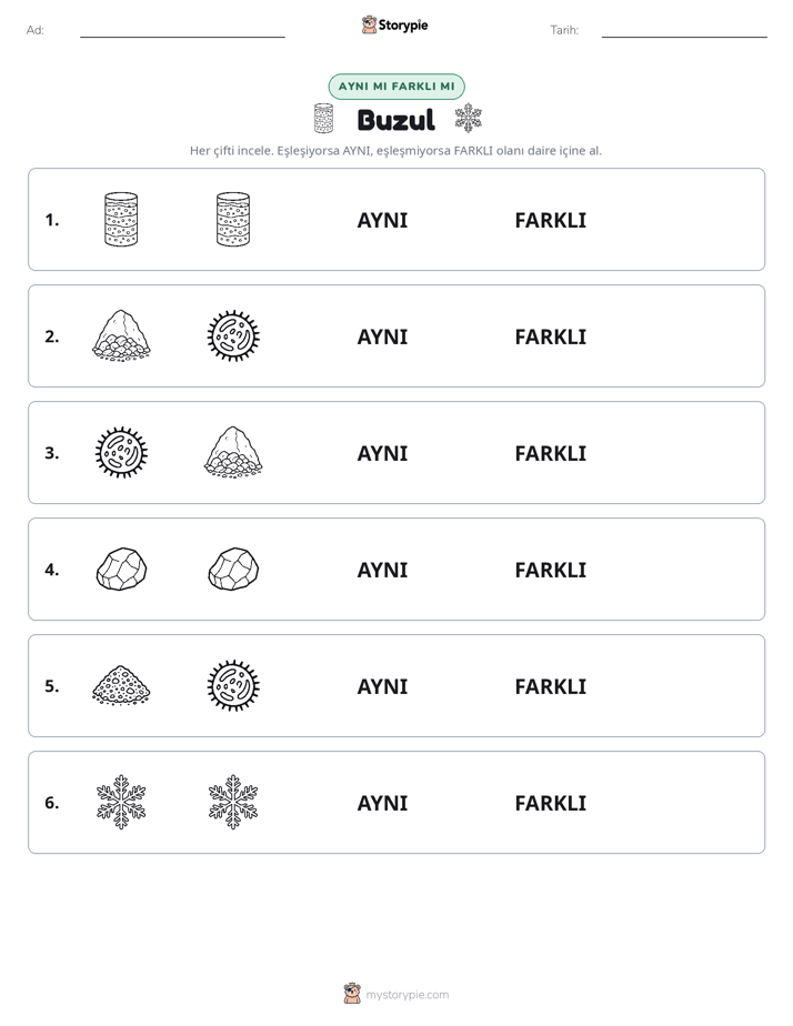 Aynı mı Farklı mı