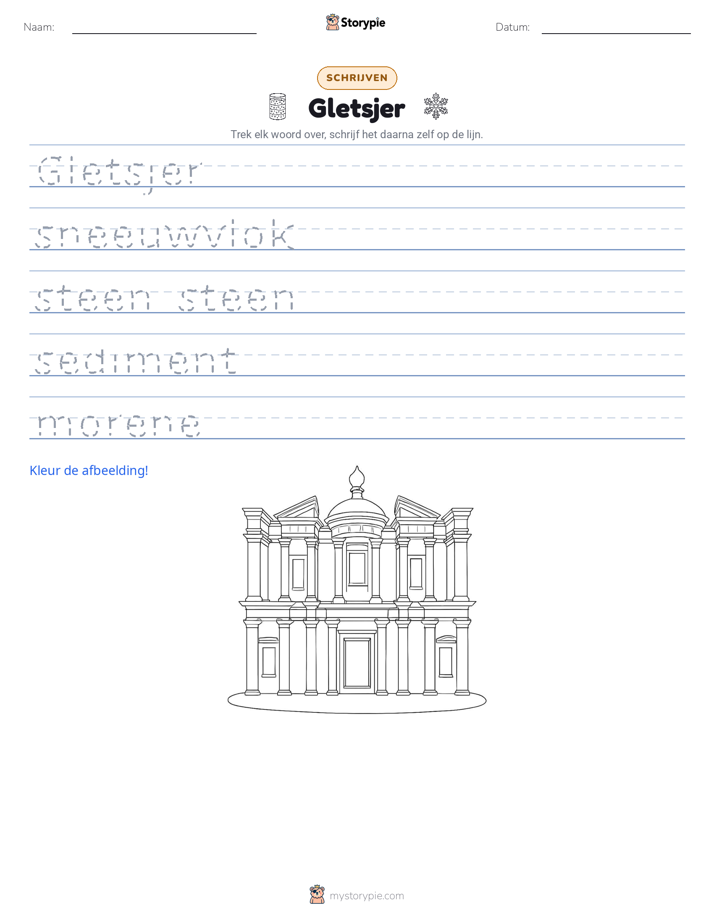 Schrijf Oefening