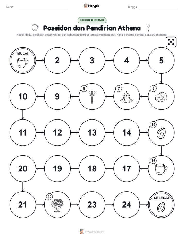 Permainan Gulung & Pindah