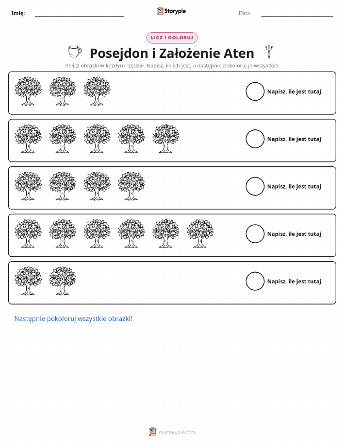 Liczenie i Kolorowanie