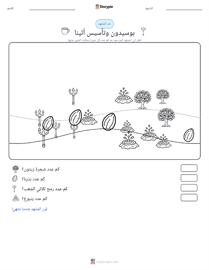 مشهد العد