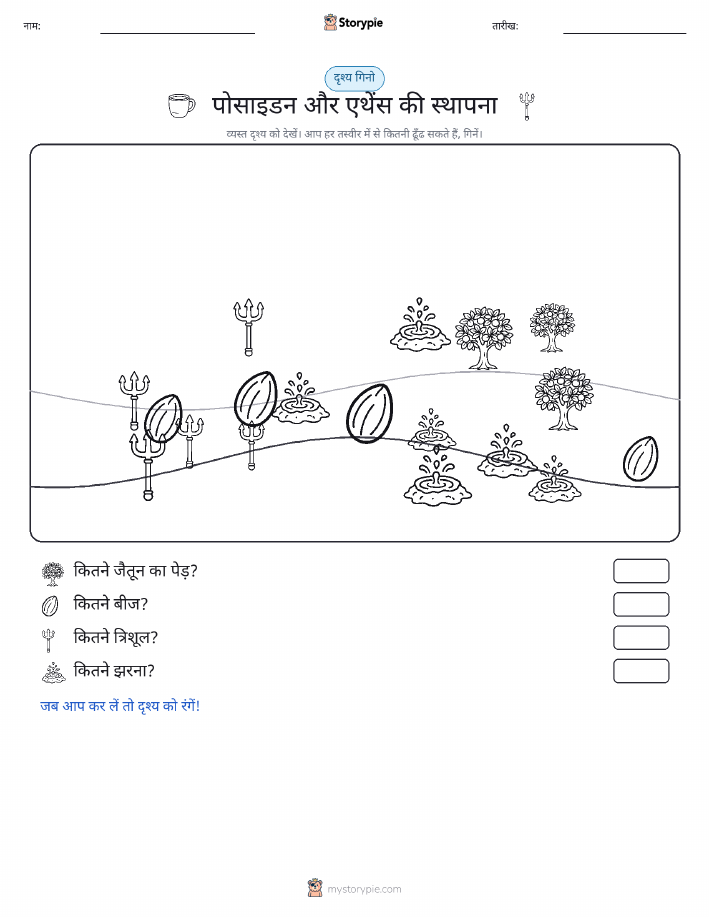 गिनती दृश्य