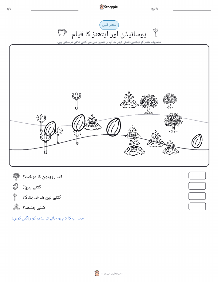گنتی کا منظر