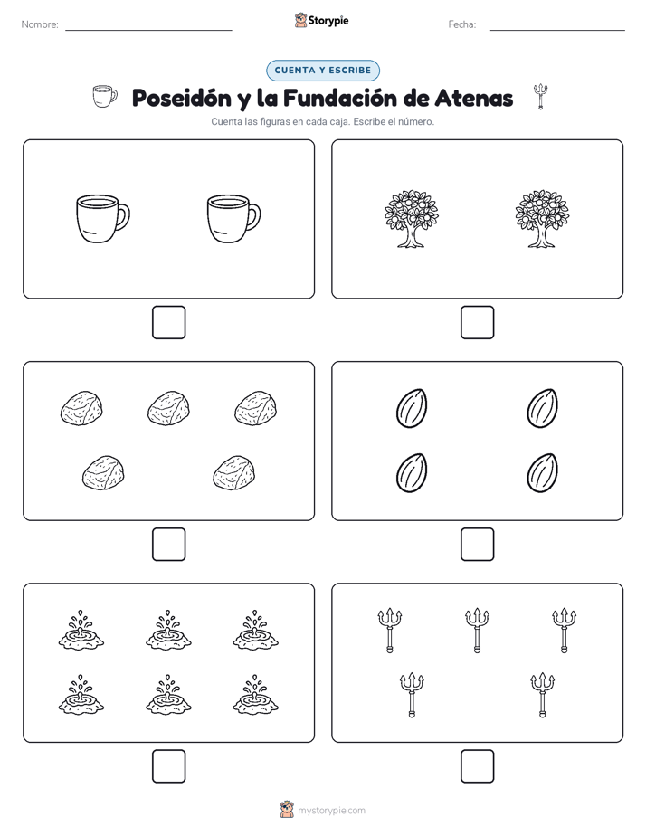 Cuenta y Escribe