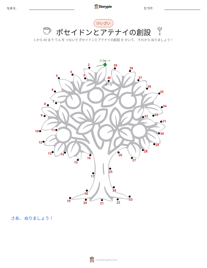 点つなぎ