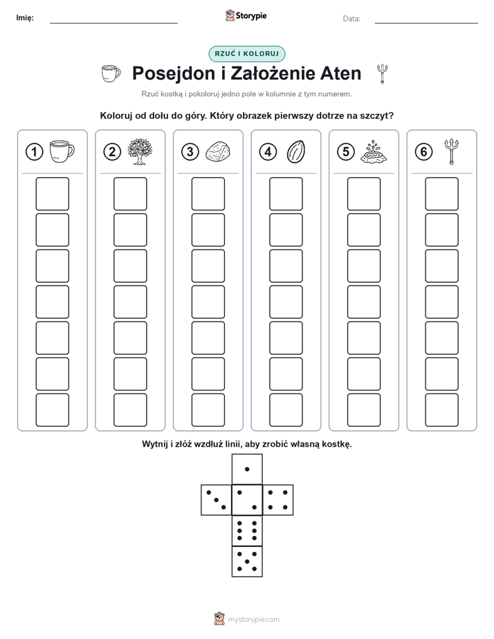 Rzuć i koloruj